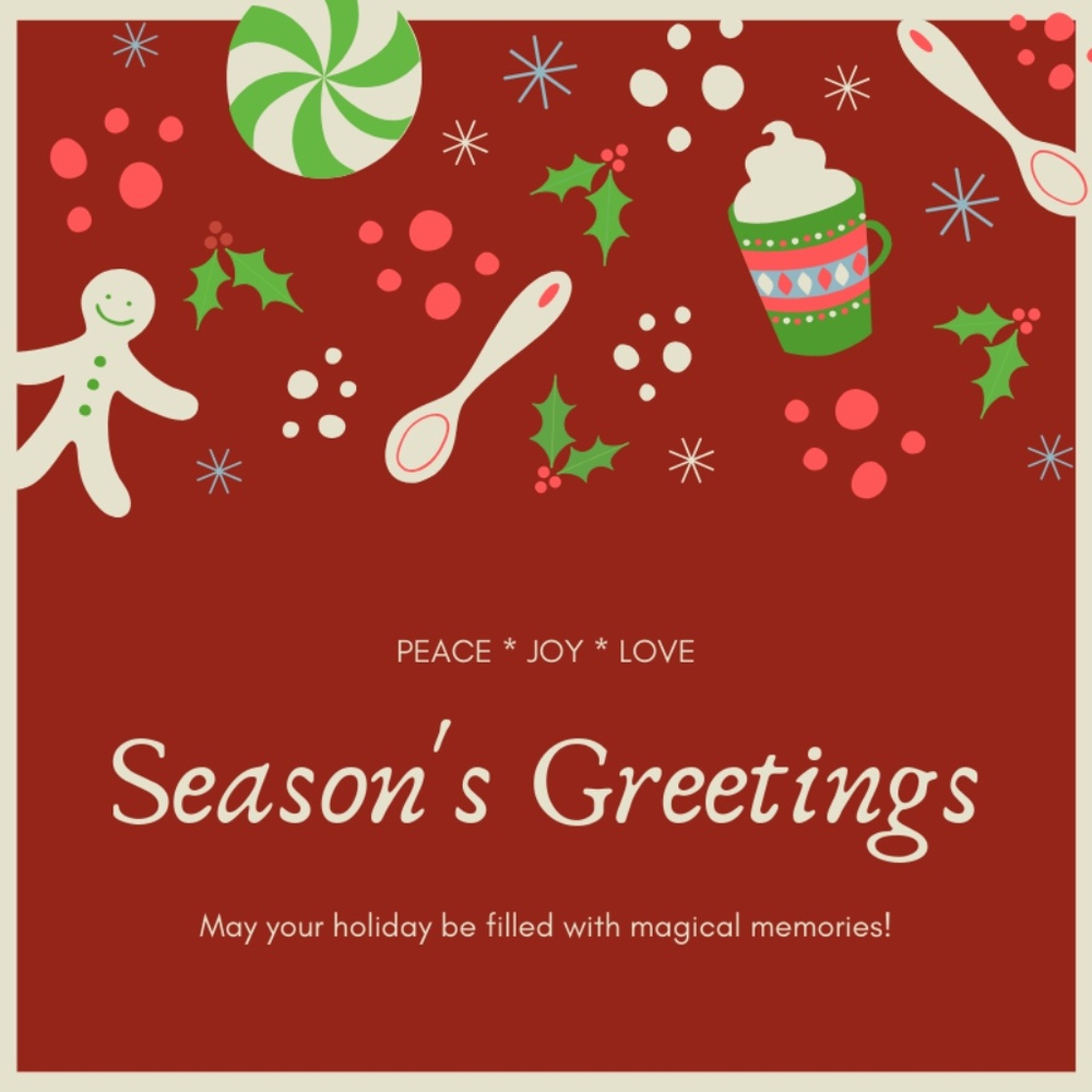 Have A Magical Holiday! Season's Greetings To All!